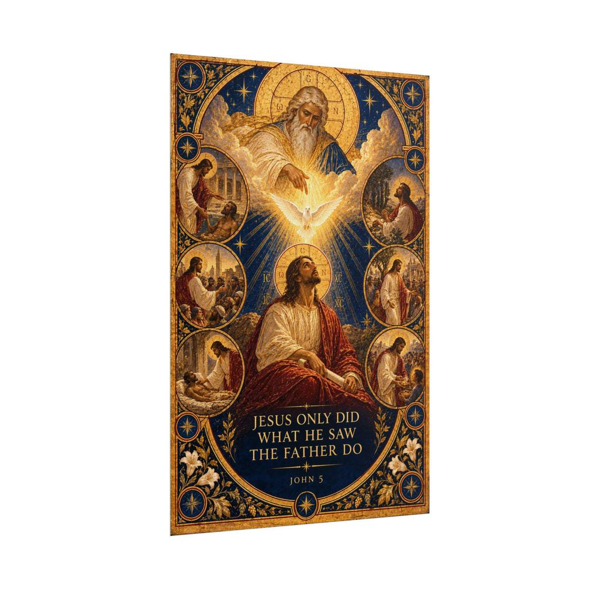The Works of the Father — John 5:19 Art Print