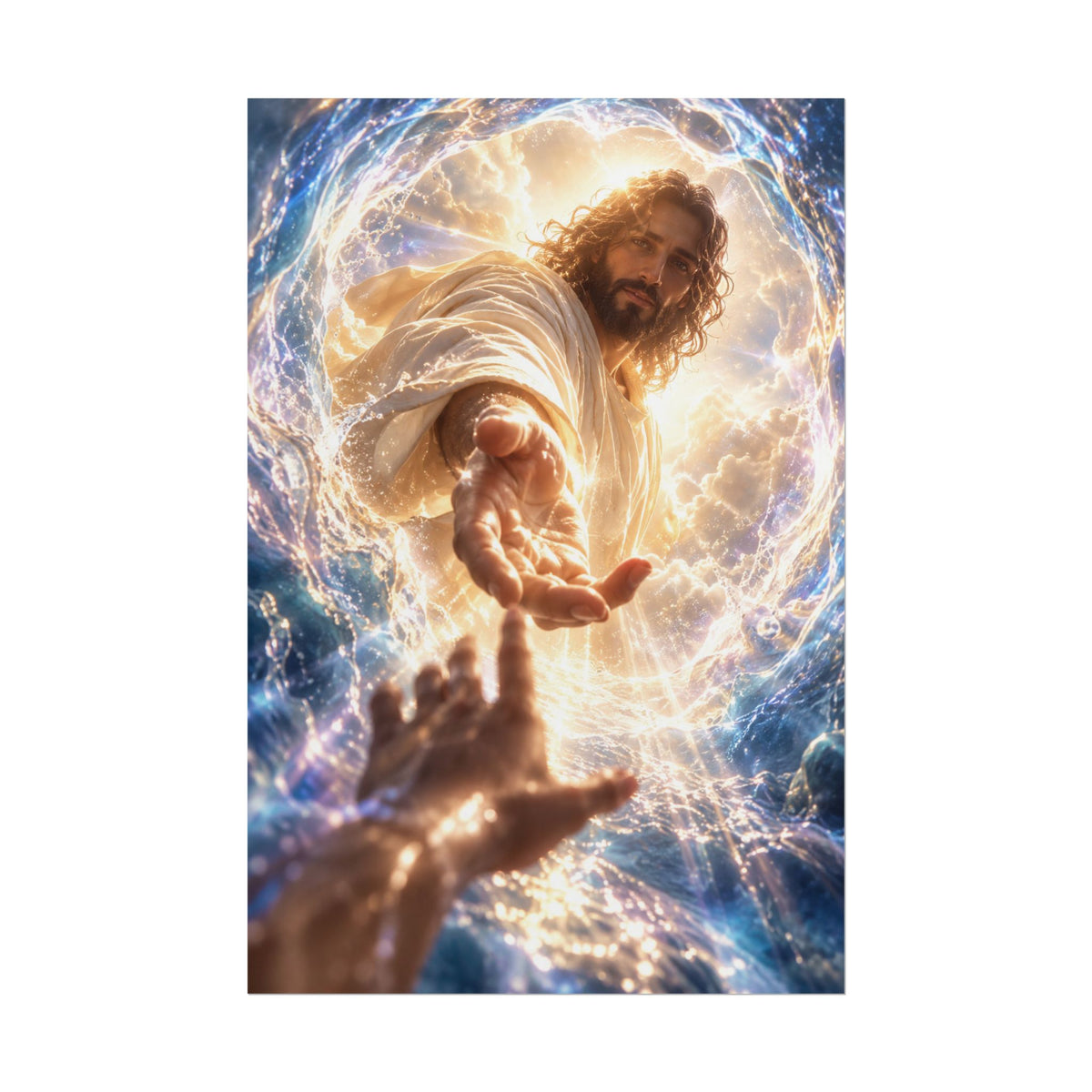 Come to Me, All Who Are Weary — Matthew 11:28 Art Print