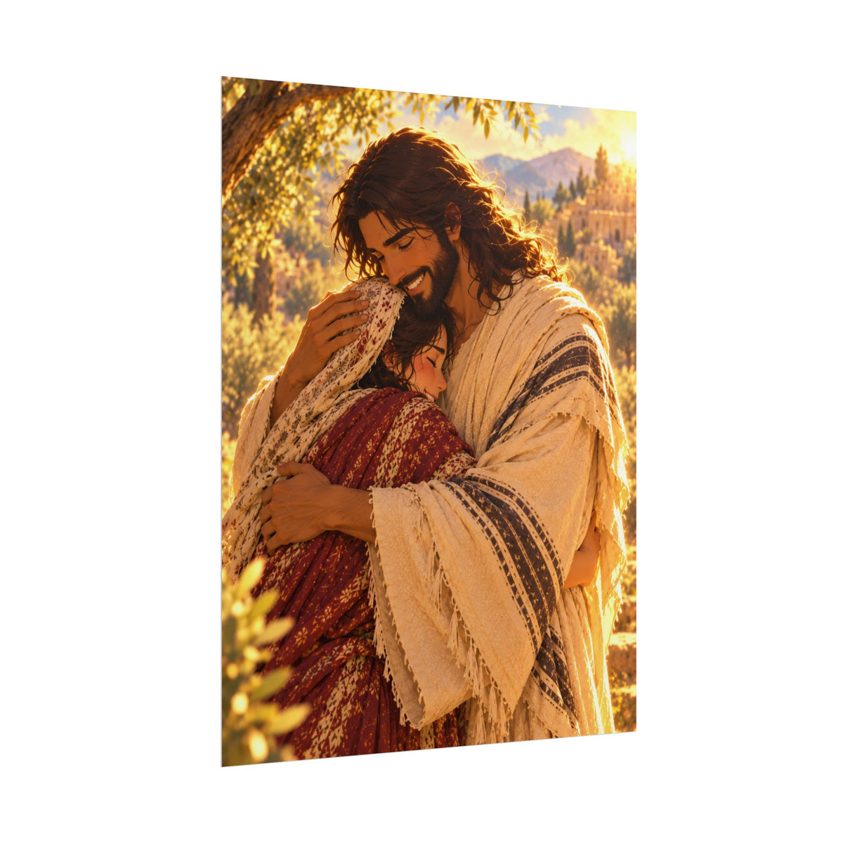 Warm Embrace — Christian Art Print
