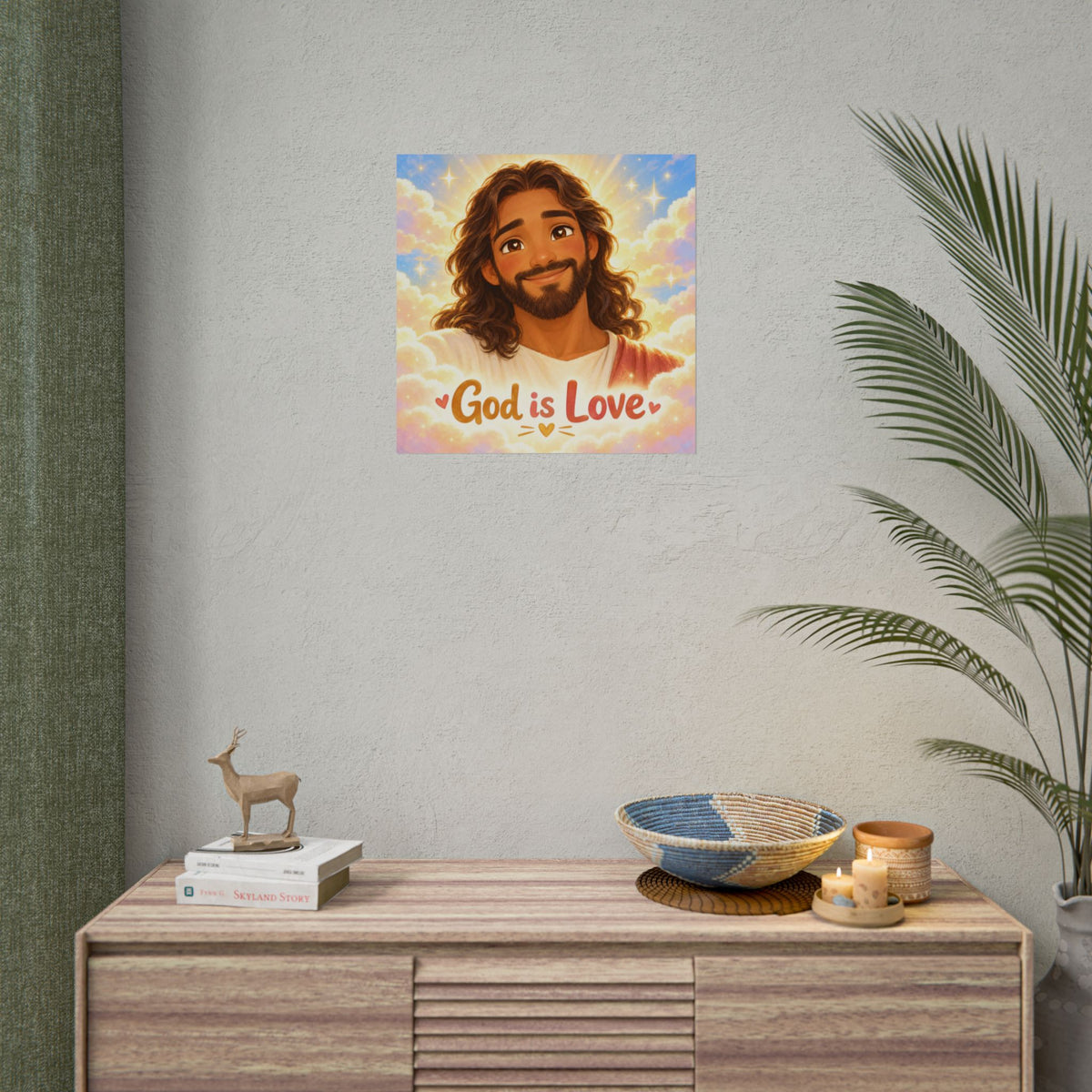 God Is Love — 1 John 4:8 Art Print