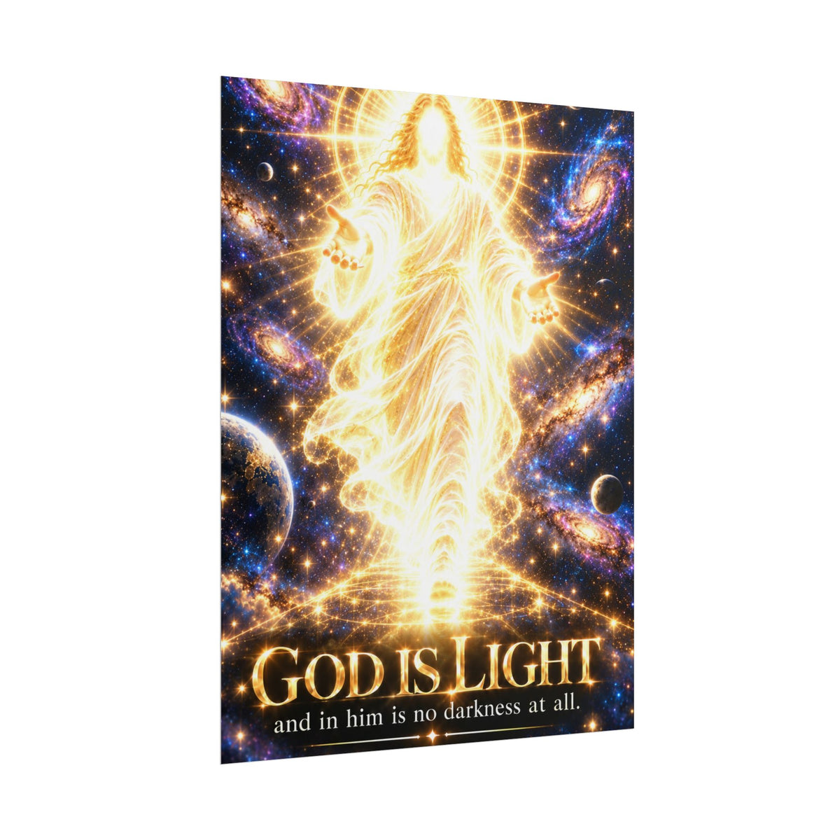 God Is Light — 1 John 1:5 Art Print