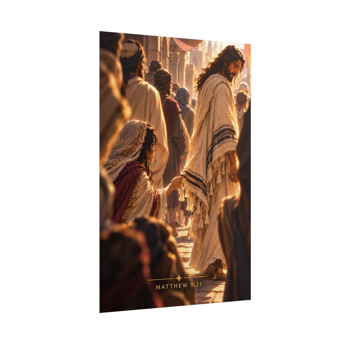 Hem of His Garment — Mark 5 Art Print