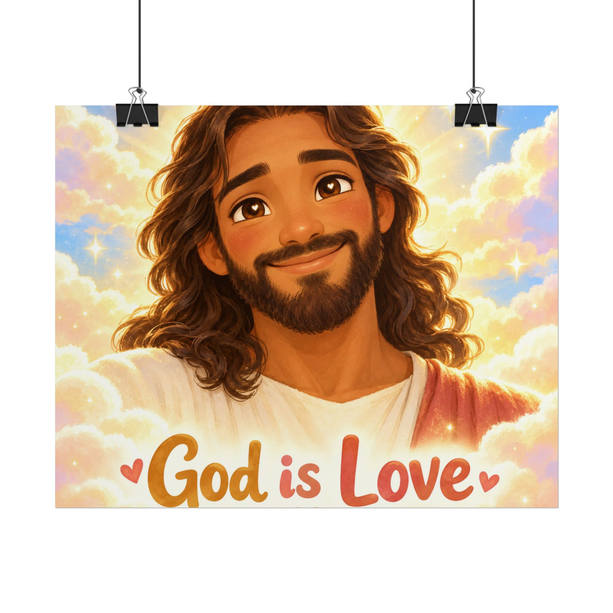 God Is Love — 1 John 4:8 Art Print
