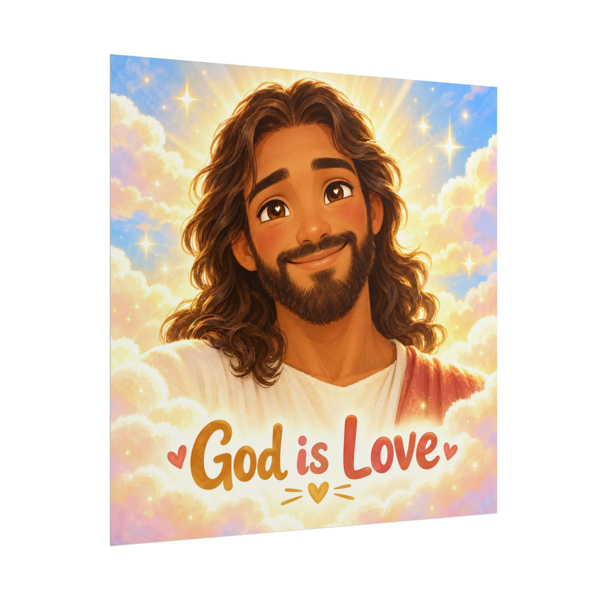 God Is Love — 1 John 4:8 Art Print