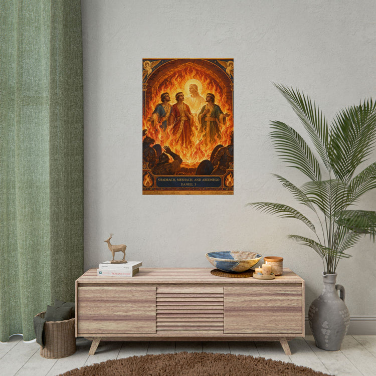 The Fiery Furnace — Daniel 3 Art Print