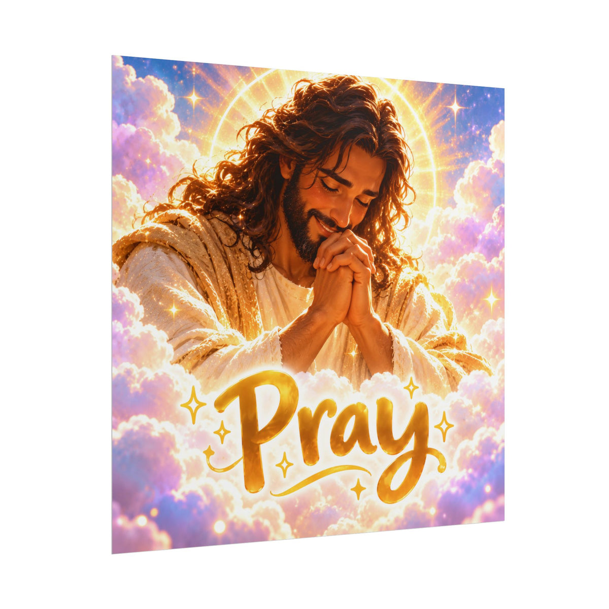 Pray — Christian Art Print