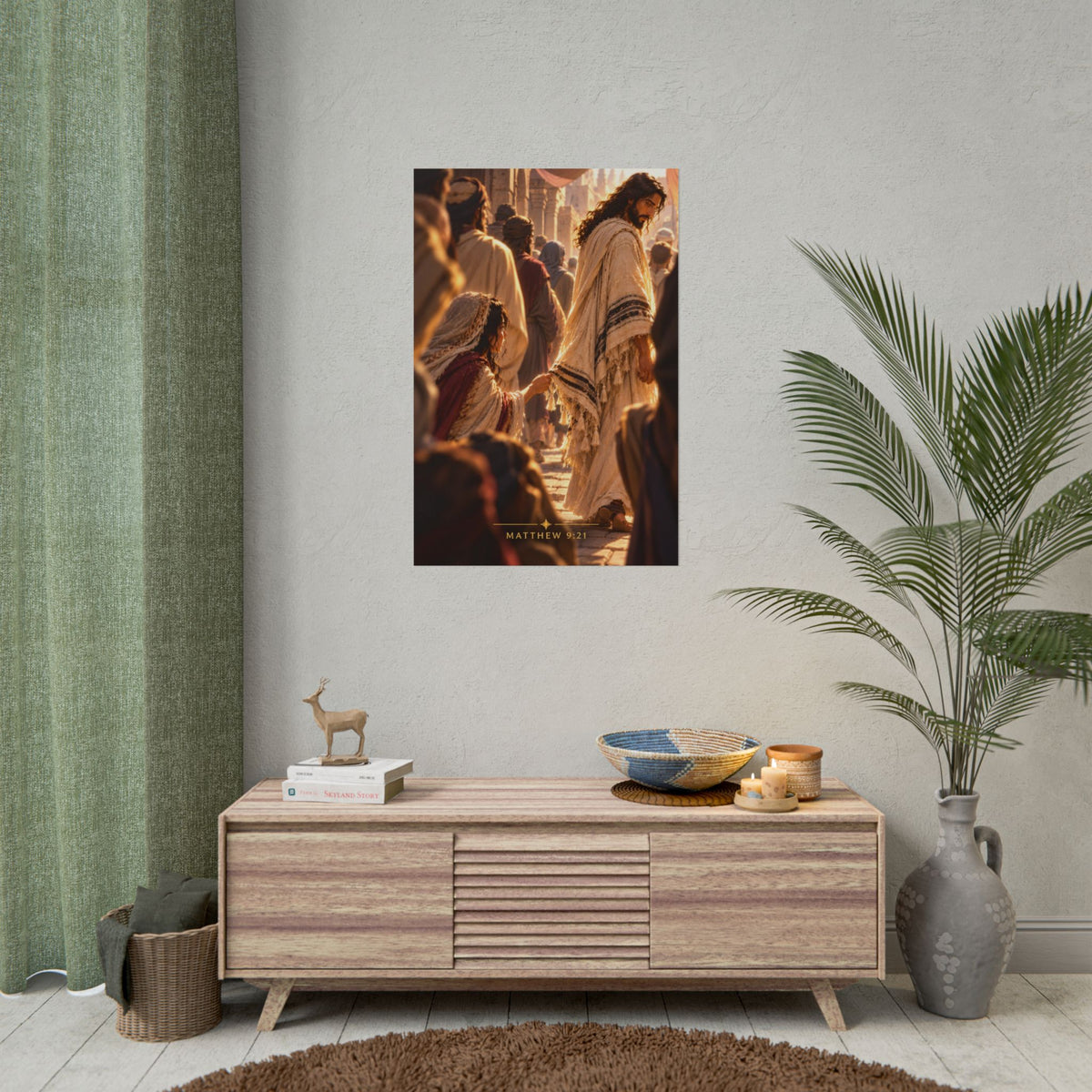 Hem of His Garment — Mark 5 Art Print
