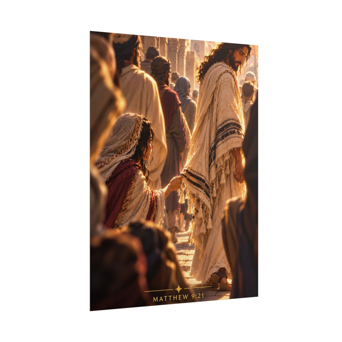 Hem of His Garment — Mark 5 Art Print