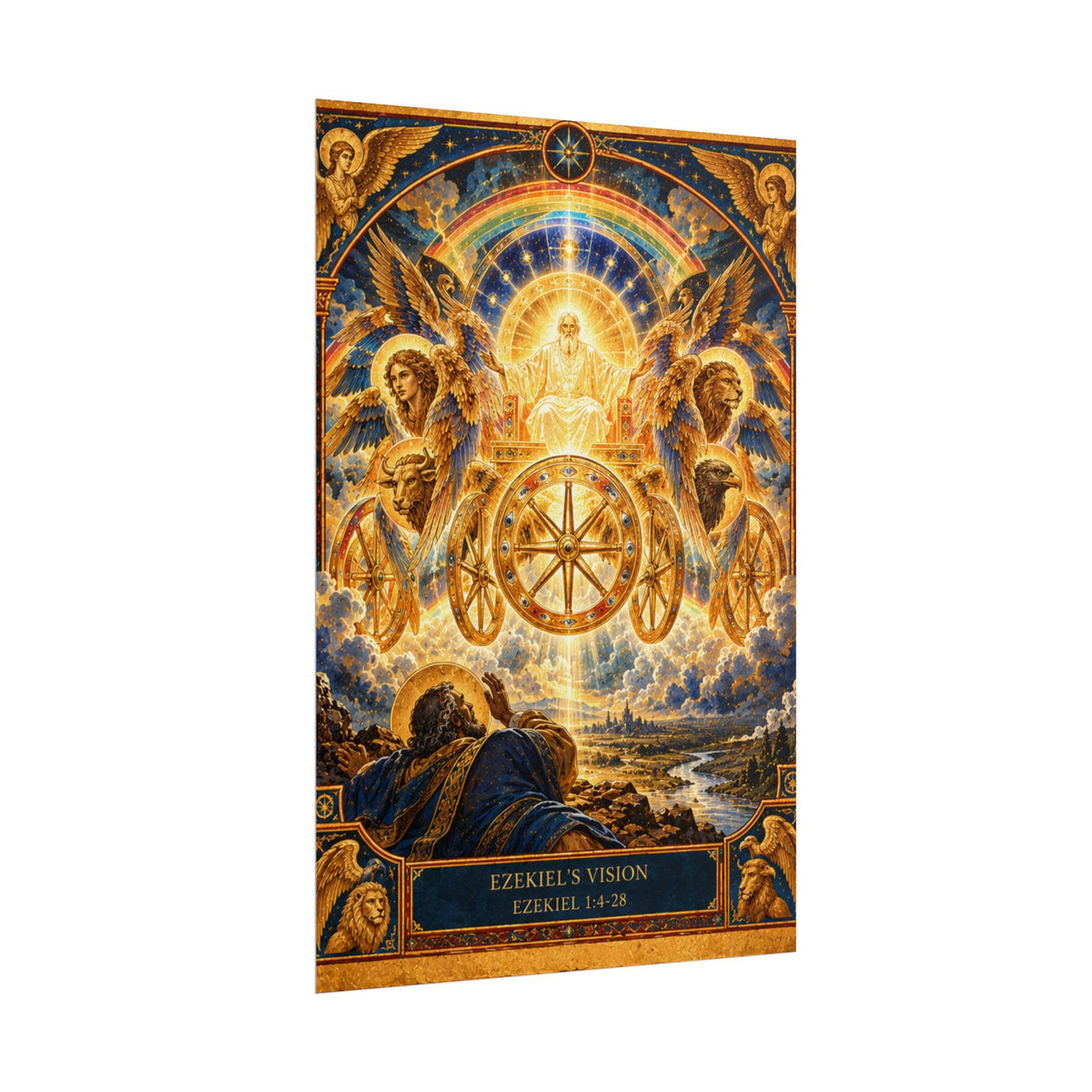 Ezekiel’s Vision — Ezekiel 1 Art Print