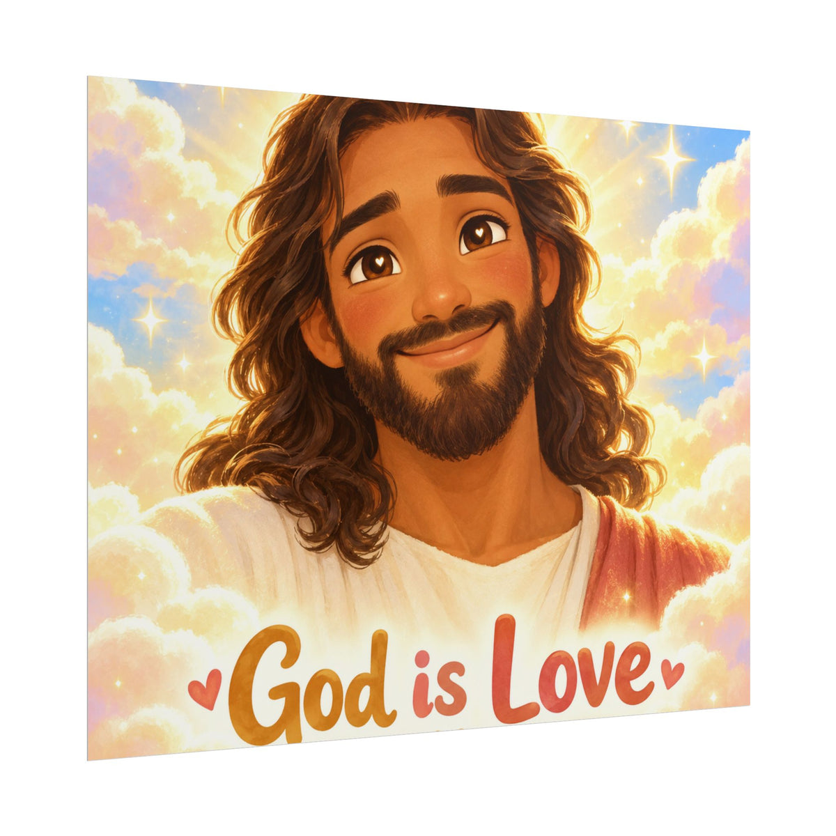God Is Love — 1 John 4:8 Art Print