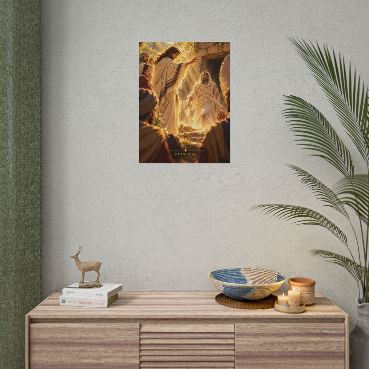 Lazarus Raised from the Dead — John 11 Art Print
