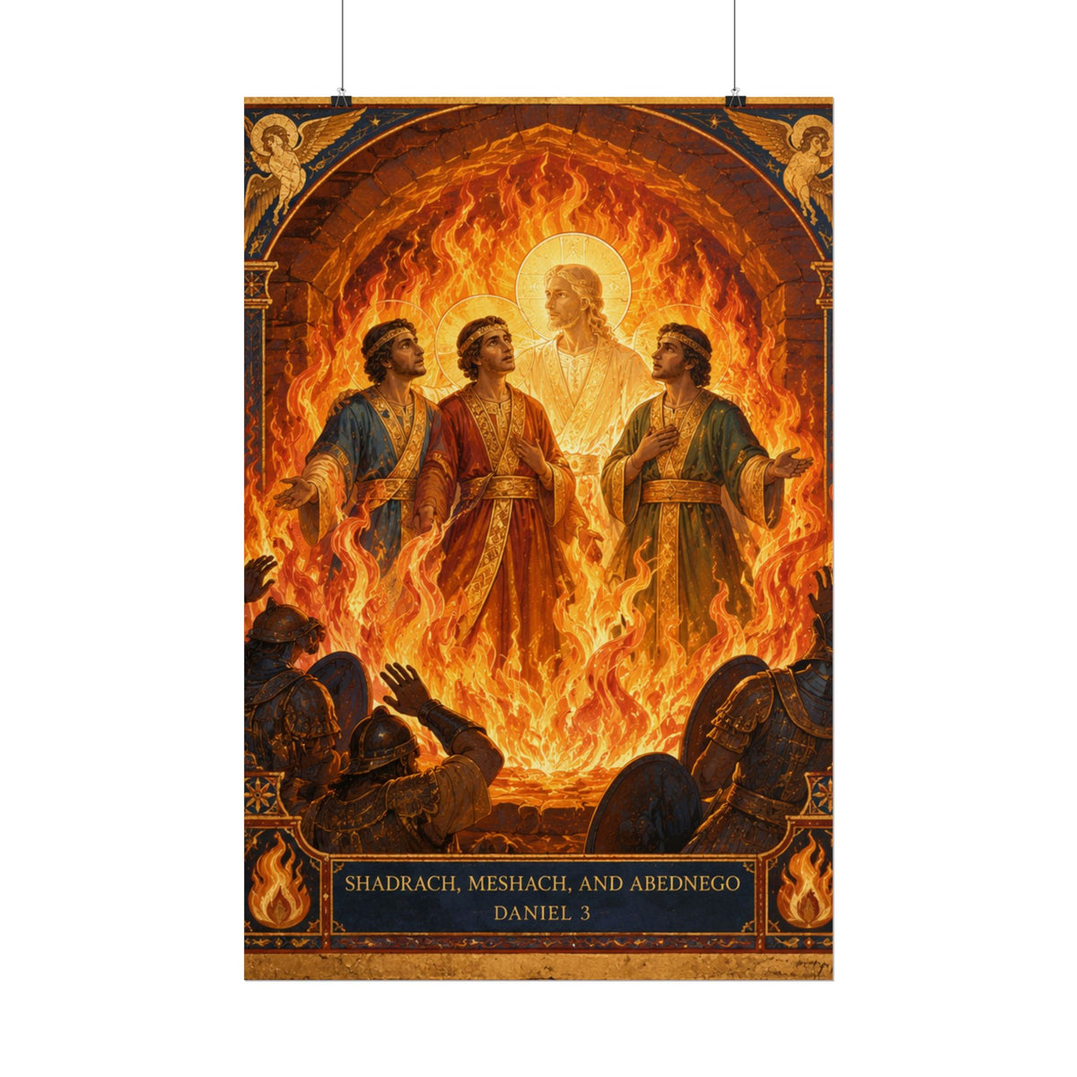The Fiery Furnace — Daniel 3 Art Print
