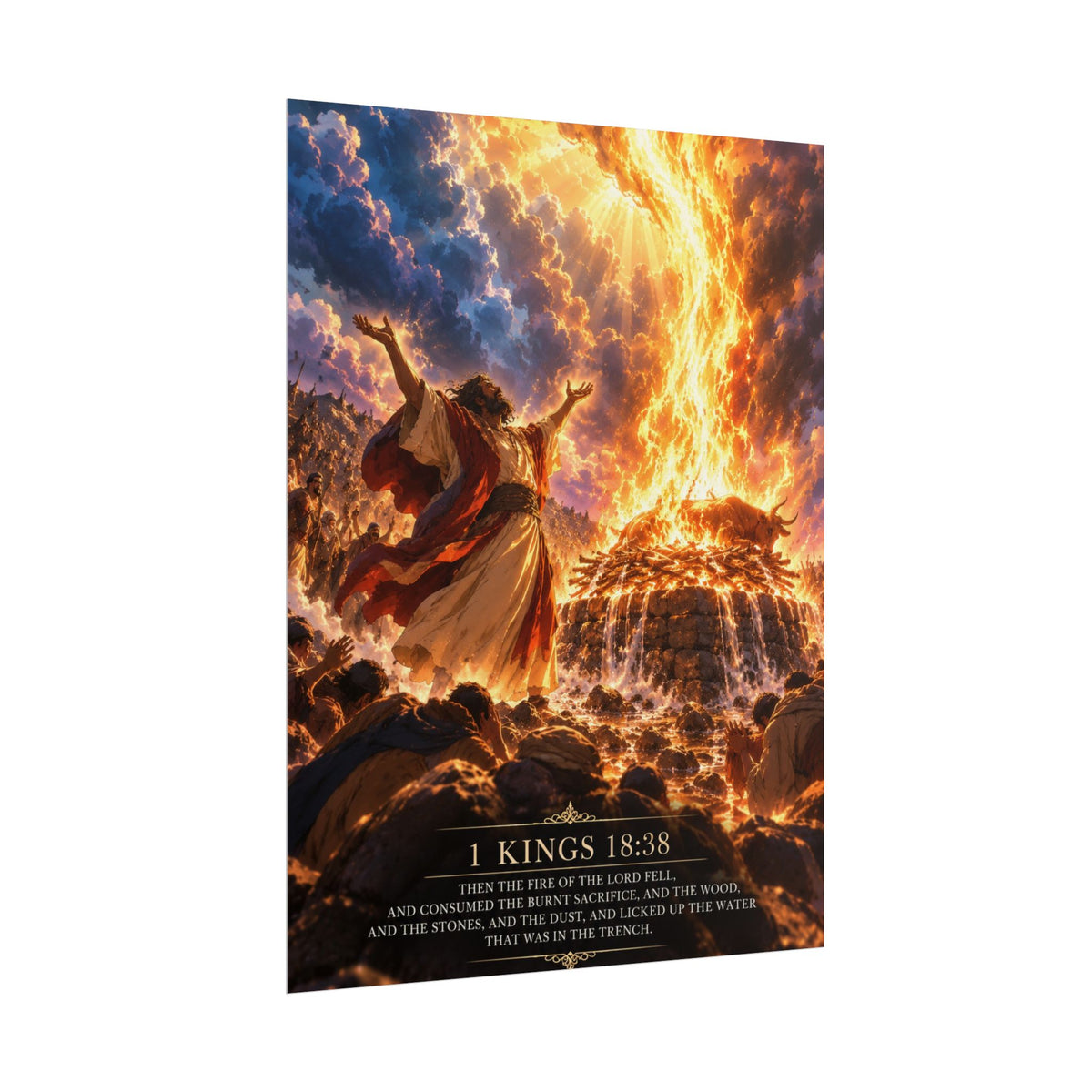 Elijah — Christian Art Print