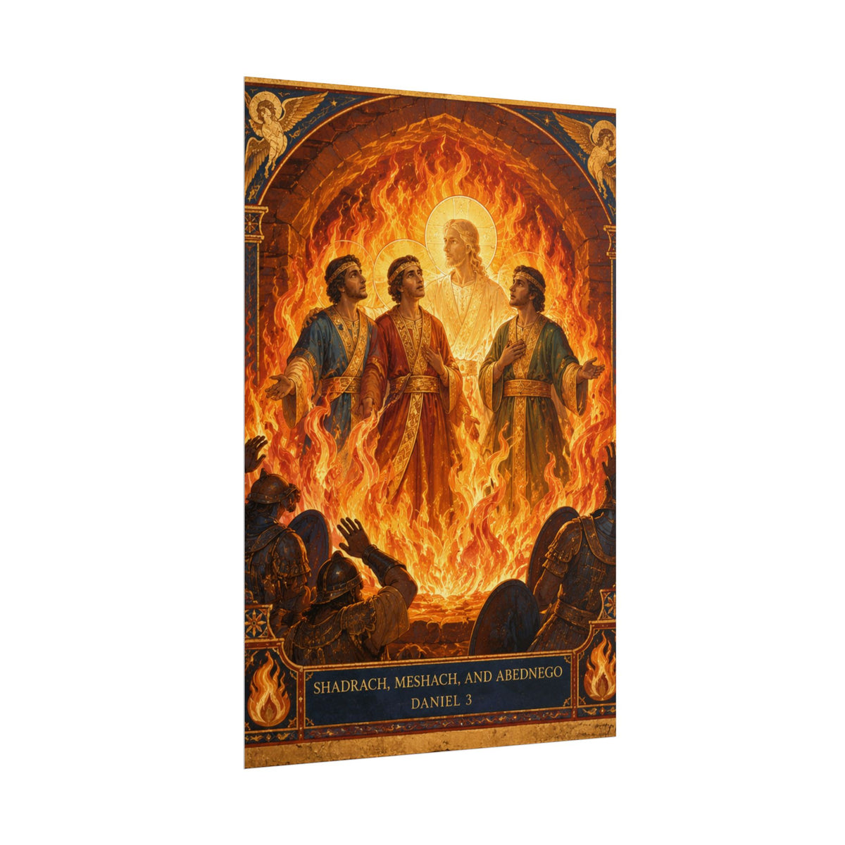 The Fiery Furnace — Daniel 3 Art Print