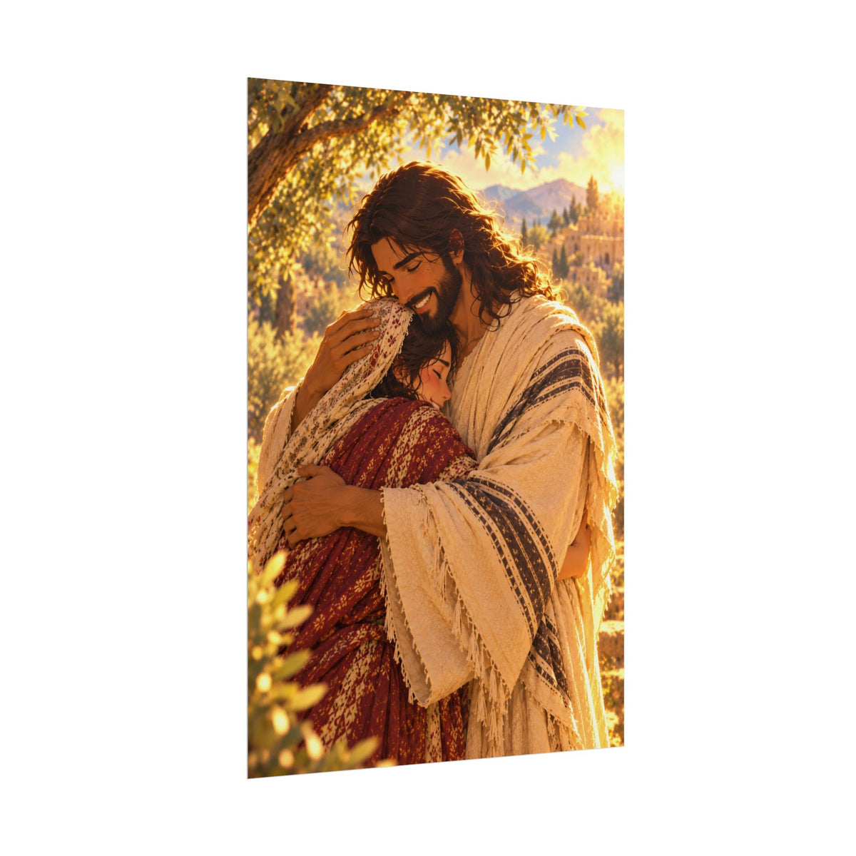 Warm Embrace — Christian Art Print