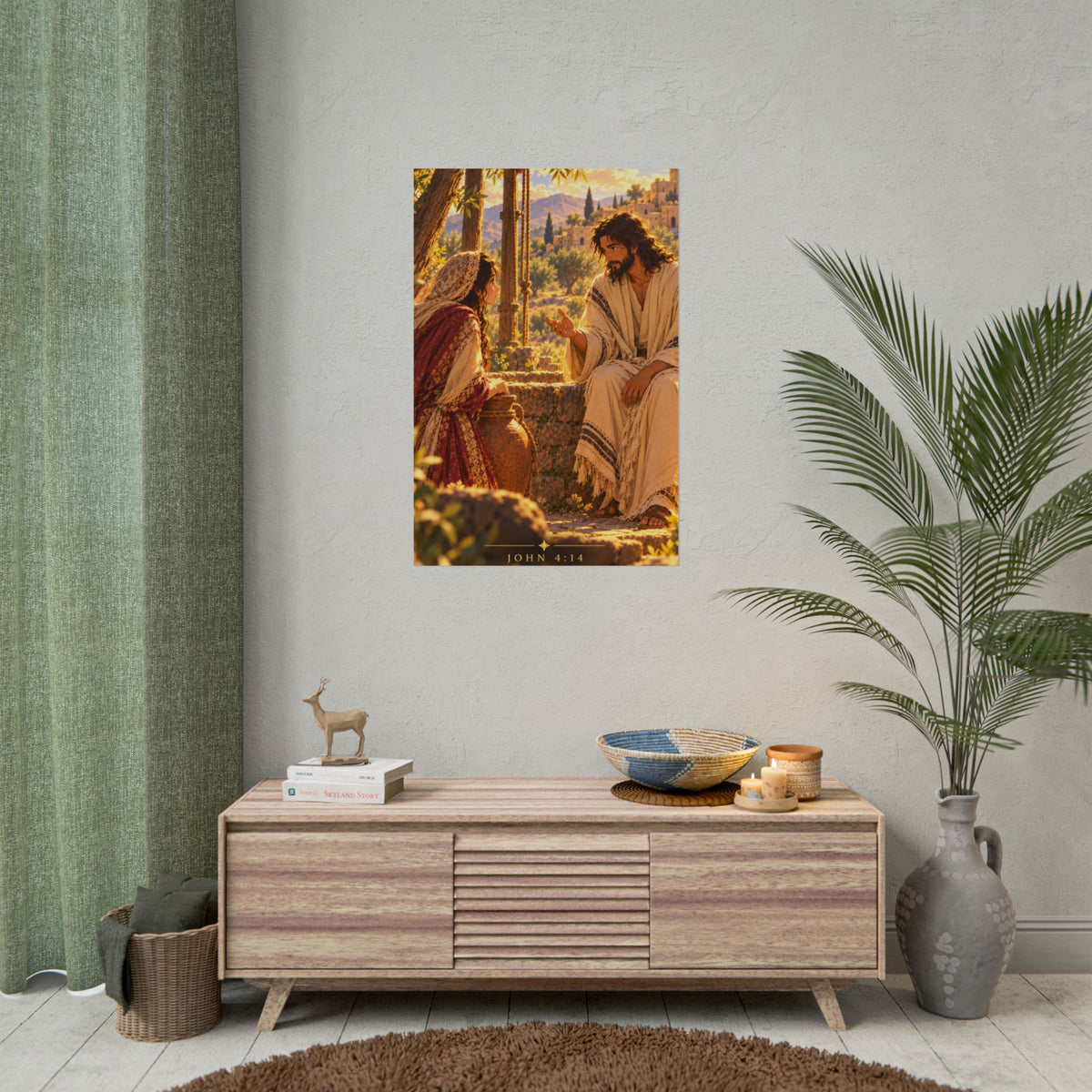 Woman at the Well — John 4 Art Print