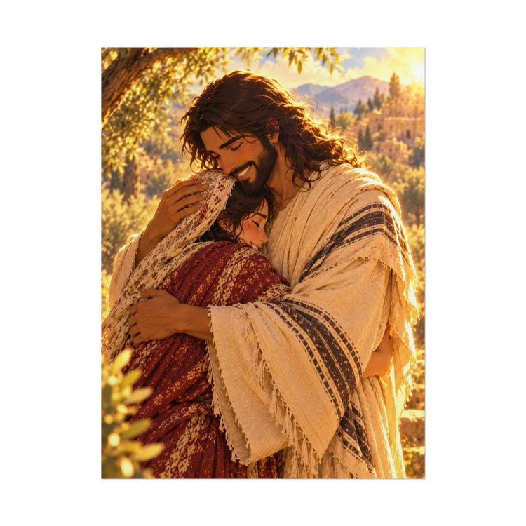 Warm Embrace — Christian Art Print