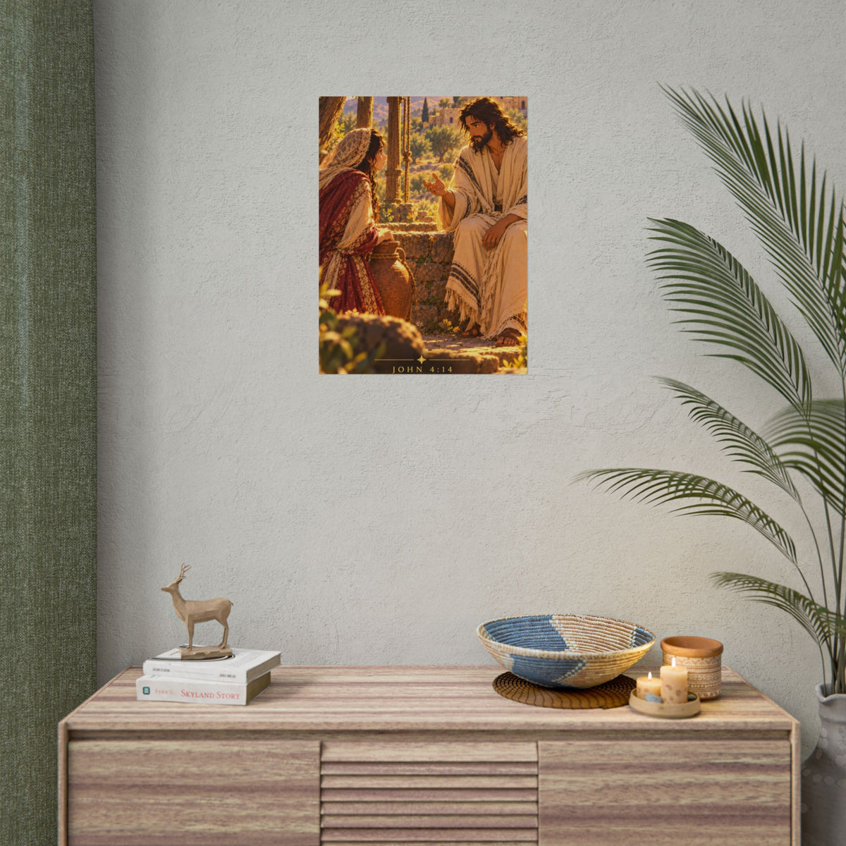 Woman at the Well — John 4 Art Print