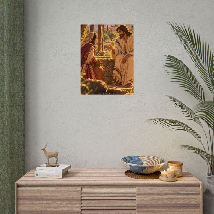 Woman at the Well — John 4 Art Print