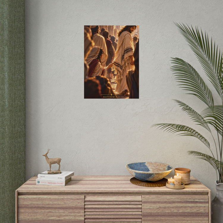 Hem of His Garment — Mark 5 Art Print