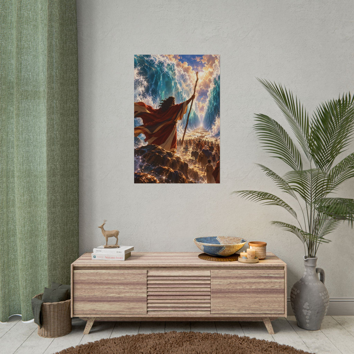 Parting of the Red Sea — Exodus 14 Art Print