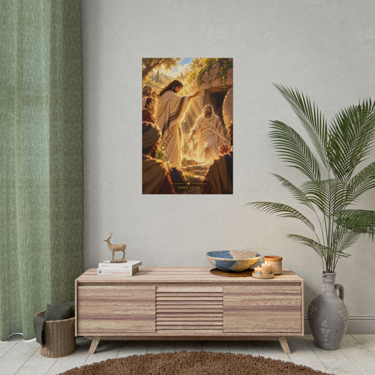 Lazarus Raised from the Dead — John 11 Art Print