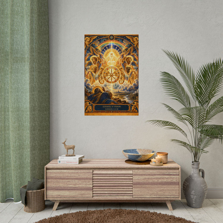 Ezekiel’s Vision — Ezekiel 1 Art Print