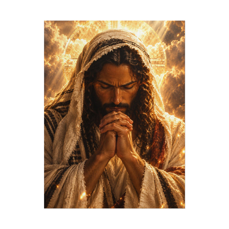 Jesus praying