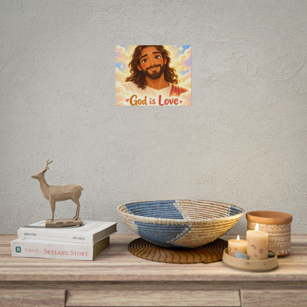 God Is Love — 1 John 4:8 Art Print