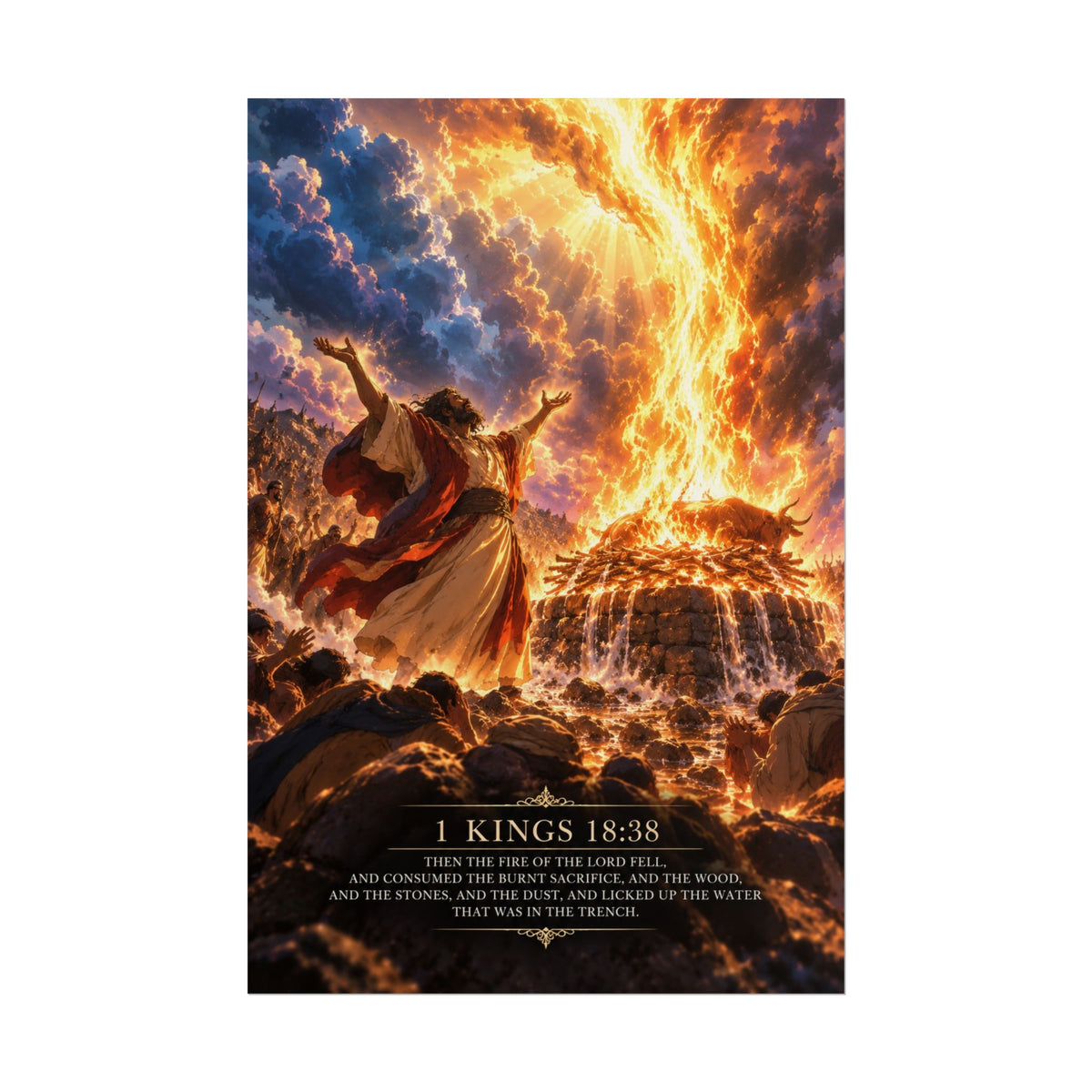 Elijah — Christian Art Print