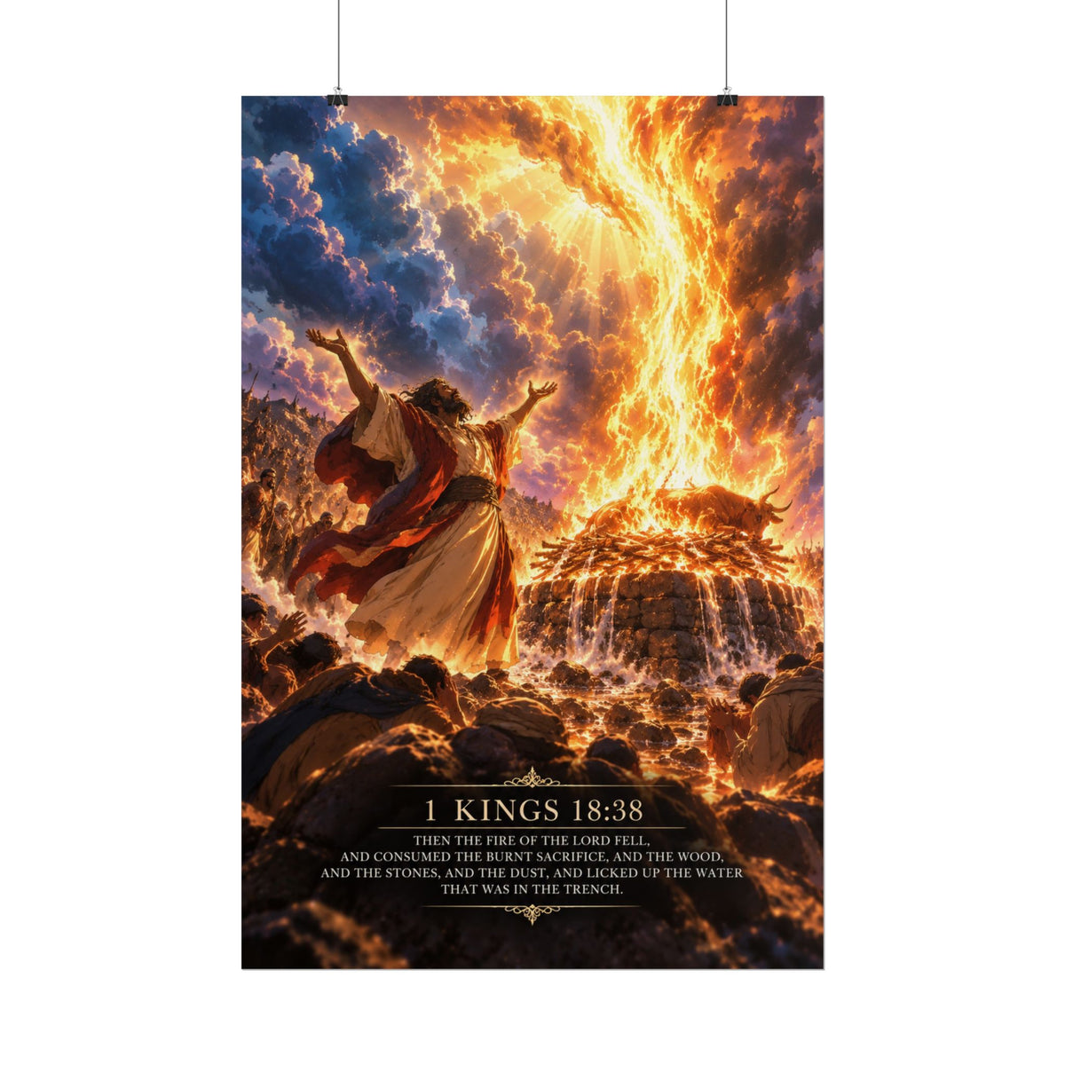 Elijah — Christian Art Print