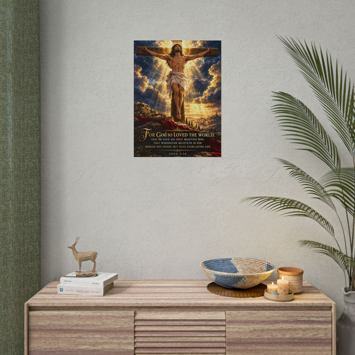 John 3:16 — Christian Art Print