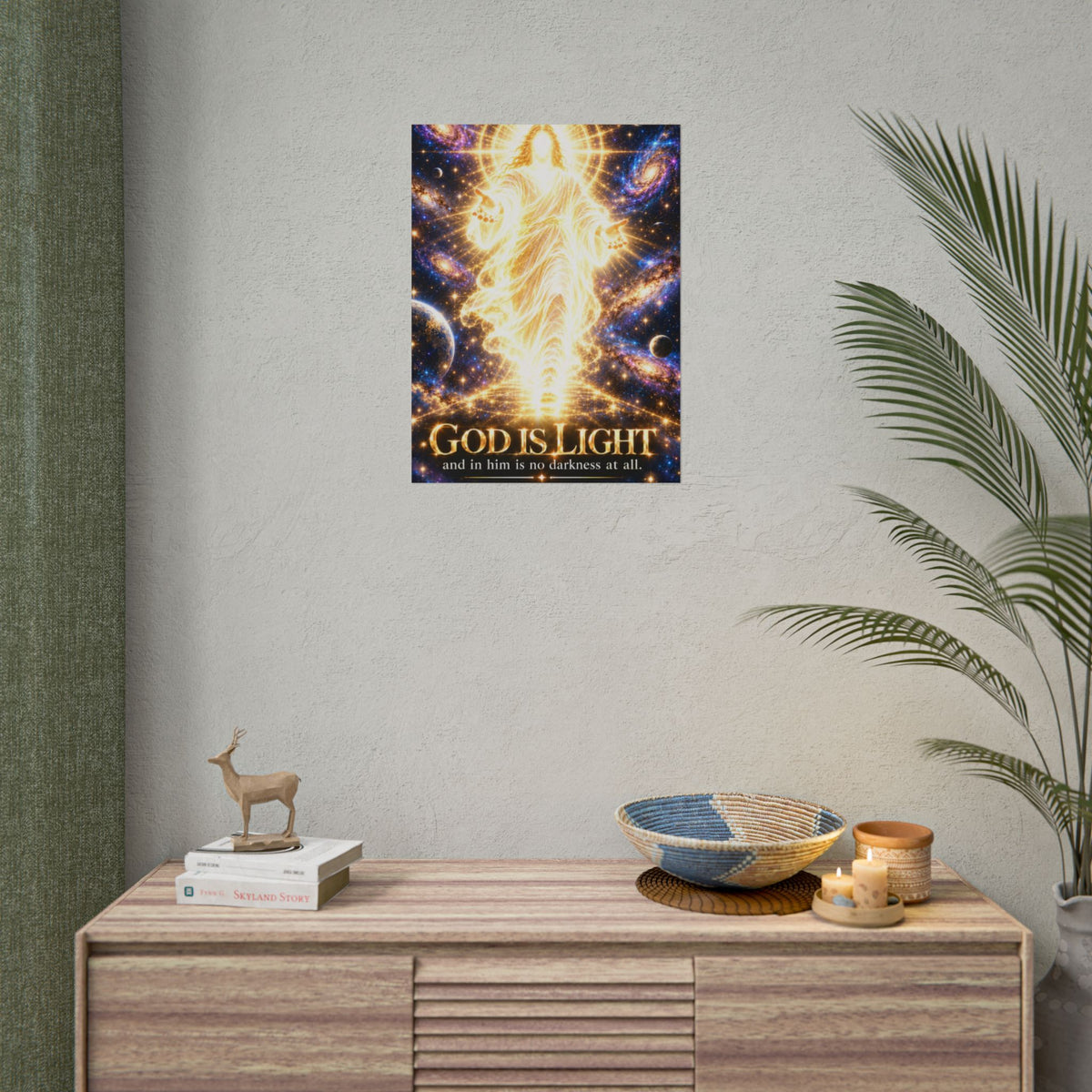 God Is Light — 1 John 1:5 Art Print