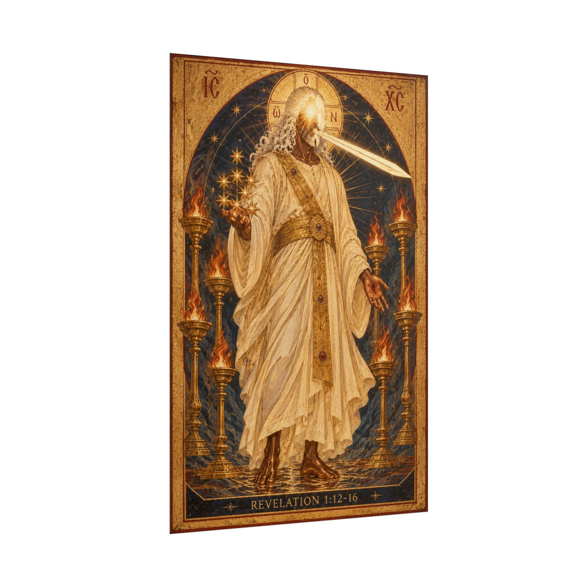 Christ in Glory — Revelation 1 Art Print