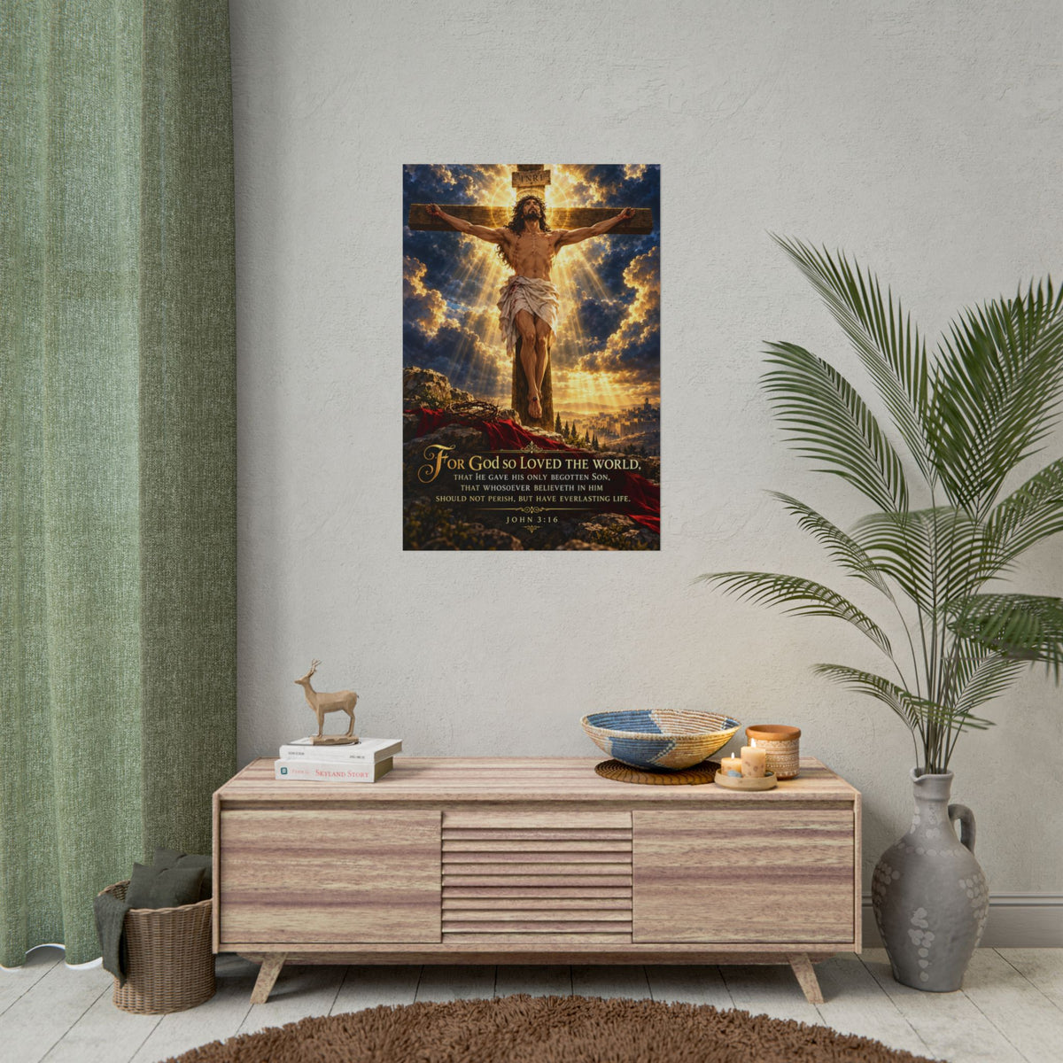 John 3:16 — Christian Art Print